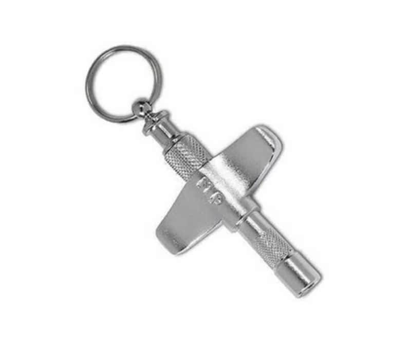 NEW DW DWSM800 Drum Key Keychain, Workshop, Solid Knurled Design, Snare Tom Bass image 1