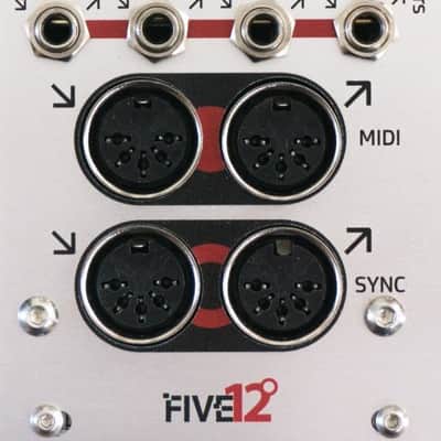 FIVE12 VECTOR SEQUENCER + JACK EXPANDER BUNDLE MK1 : USED : [DETROIT MODULAR] image 2