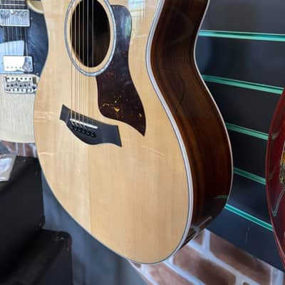 Taylor 214ce DLX 2023 Gloss Natural Electro-Acoustic Guitar image 9
