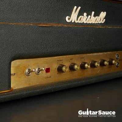 Marshall JMP 50 Small Box Metal Panel 1969 Vintage (COD AMP_00137) image 3