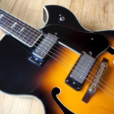 1960s Ventura V1300 Archtop Electric Guitar Japan Univox Coily Pickups Matsumoku image 8