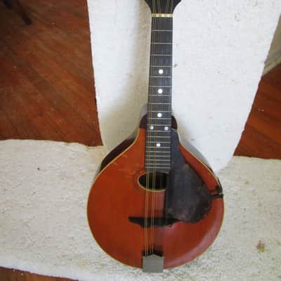 Gibson Style A Mandolin, 1916, Natural Finish, Case image 3