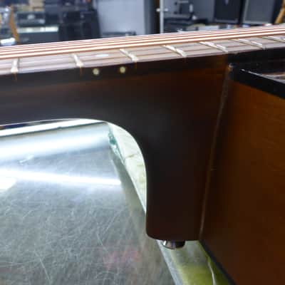 Yamaha HUA 100 URBAN Acoustic w/Fishman Humbucking Sound Hole Pickup : Crowned & Dressed Frets Pickup 2010's - Tobacco Brown Sunburst image 8