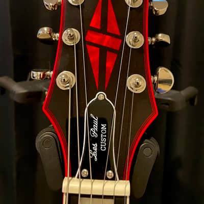 Epiphone Les Paul Custom Widow - Red w/Gig Bag image 4