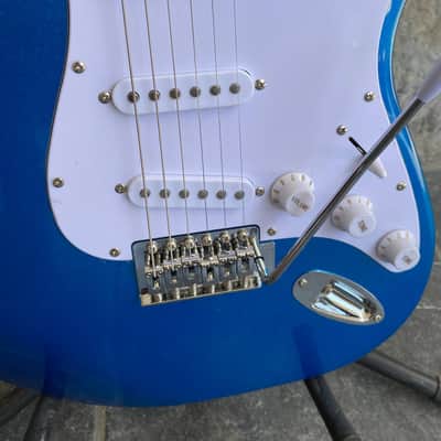 Vision Stratocaster ST5 Electric Guitar Starter Kit - Electric Blue - NEW image 10