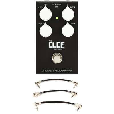 J. Rockett Audio Designs The Dude Boost/Overdrive Pedal with EBS Patch Cables image 1