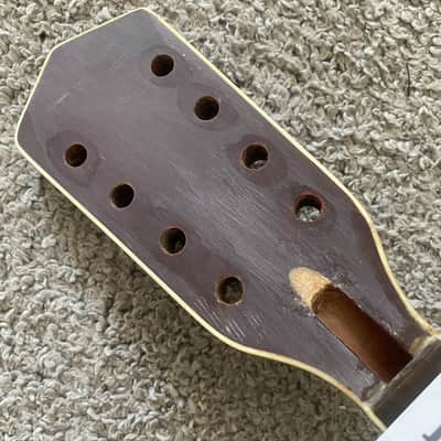 Sunburst 8 String Mandolin DIY Project, Spruce Top, Mahogany Body, Rosewood Fingerboard image 17