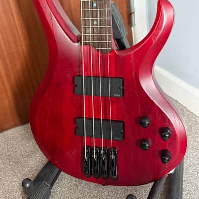 VERY RARE Ibanez BTB700DX-BWF Elite 2010 - 2012 - Burgundy Wine Flat image 3