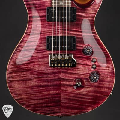 PRS Custom 24-08 Stained Neck - Private Stock Pomegranate #427161 image 2