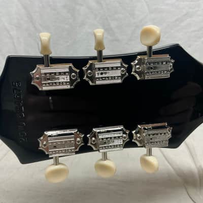 Epiphone Les Paul Junior LP Jr DC Double Cut doublecut Guitar - Ebony image 18