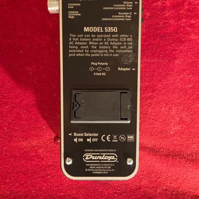 Dunlop 535Q Cry Baby Multi-Wah image 6