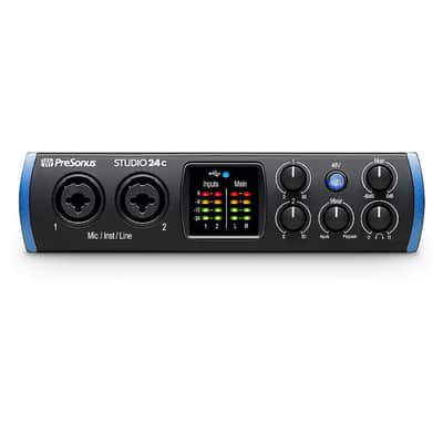 PreSonus Studio 24c Portable Ultra-High-Def USB-C Audio Interface (open-box) -Shipping Included! image 2