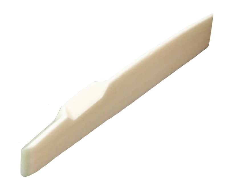 Allparts BS-0267-000 Compensated Bone Saddle for Gibson Acoustic Guitars image 1