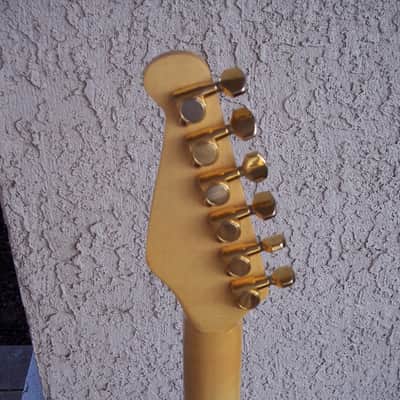 Lotus Stratocaster Style Electric Guitar Japan MIJ L-660 70s-80s Natural Tortoise Pickguard image 11