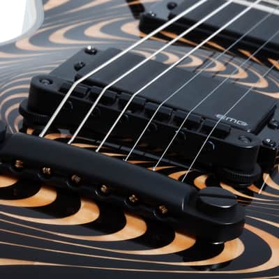 Wylde Audio Odin Grail Psychic Bullseye Raw Top Guitar image 3