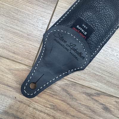 Carlino Steve Lukather #2 black scale leather with black studs 2025 - Black and black image 12