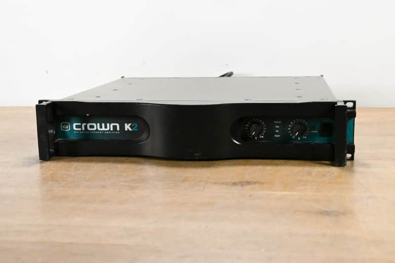 Crown K2 2-Channel Power Amplifier CG01428 image 1