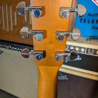 Simon & Patrick Songsmith Folk Acoustic Guitar w/Case - Sunburst (Used) image 6