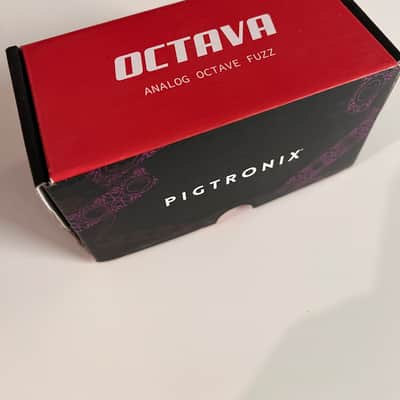 Pigtronix Octava Micro Octave Fuzz 2010s - Red image 7