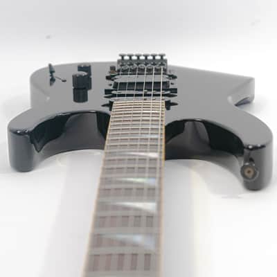 1991 MIJ Jackson Soloist Standard Dark Green Metallic w/ HSS Pickups, Mother of Pearl Sharkfins, Floyd Rose Tremolo image 11