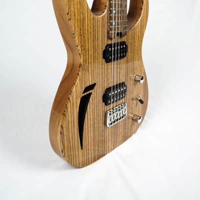Swisher Handmade Machine Semi-Hollow Body 2024 - Zebrano image 11