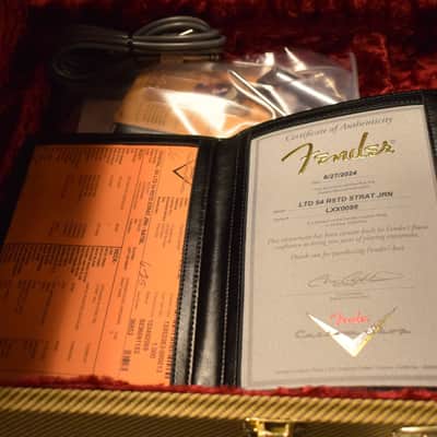 Mint Fender Limited Edition 1954 Roasted Stratocaster Journeyman Relic Natural Blonde 1-Piece Roasted Quartersawn Maple Fingerboard image 12