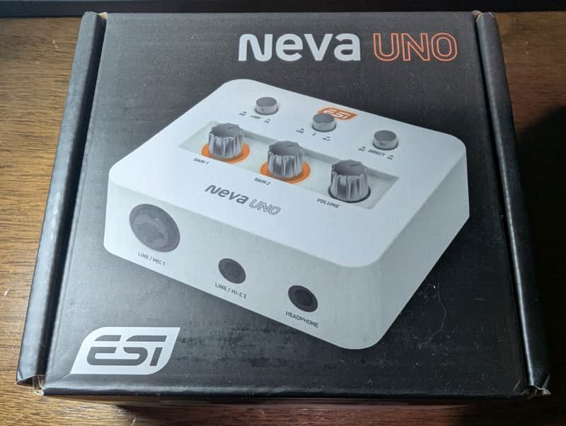 Neva Uno Iso ESI Neva Uno | Interface De Audio USB Para Guitarra Y Micrófono De 24 Bits/192 KHz Esi Neva Uno Setup