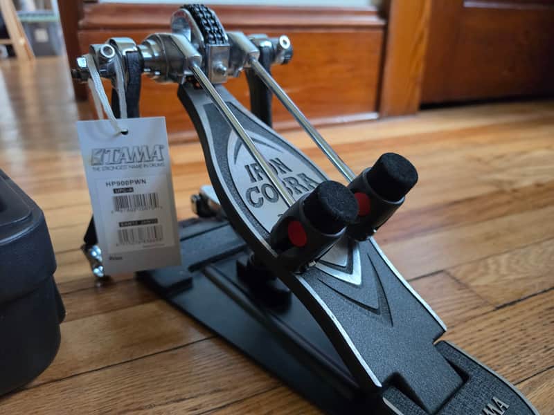 Tama HP900PWN Iron Cobra 900 Series Power Glide Double Bass Drum Pedal 2010s - Black/Chrome image 1