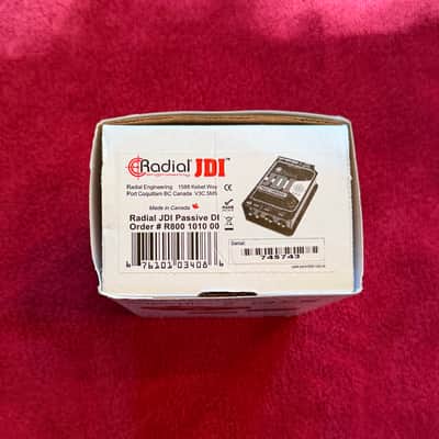 Barely used Radial JDI Passive Direct Box (Green) image 7