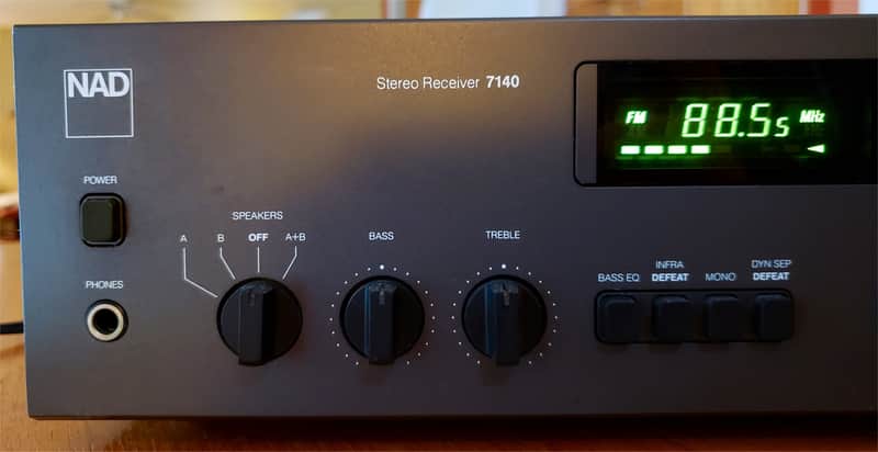NAD Power Envelope 7140 Receiver - Superb Analog Audiophile Sound - MC/MM Phone Stage - One Owner image 1