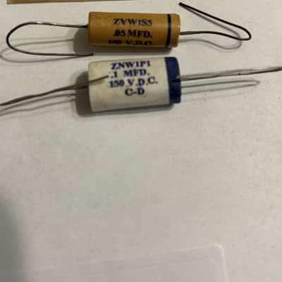 Vintage Reproduction Fender Capacitors Telecaster Dark circut image 2