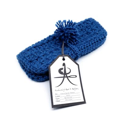 Jasmine stitch crochet dust cover for Elektron Digitakt and Digitone - Denim image 3