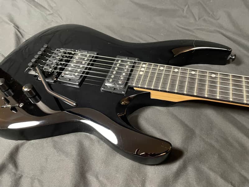 Harley Benton R-456 FR BK 2025 Black w/ Vibrato Bar image 1