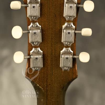 all original 1965 Epiphone E452T Sorrento ROYAL OLIVE image 19