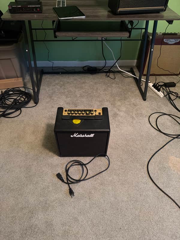 Marshall Code 25 25-Watt 1x10" Digital Modeling Guitar Combo 2016 - Present - Black image 1