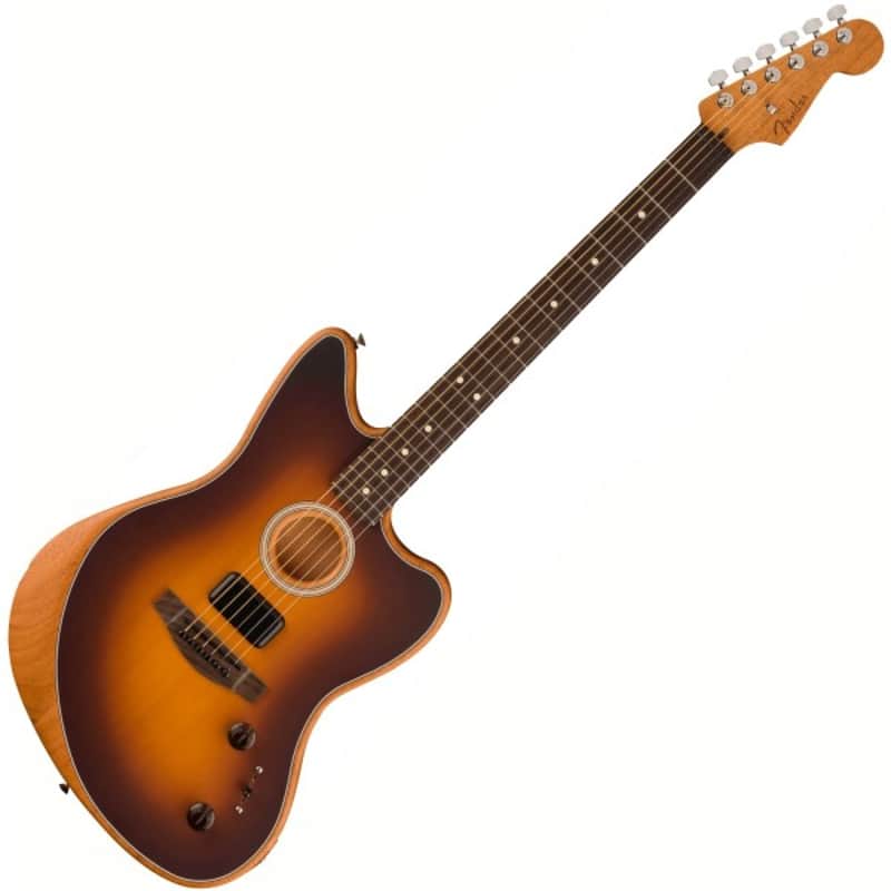 Fender Acoustasonic Player Jazzmaster Rosewood Fingerboard, 2-Color Sunburst