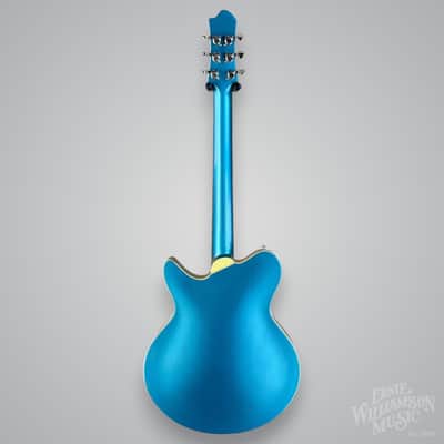 Eastman Romeo LA Hollowbody - Celestine Blue w/ Hardshell Case image 5