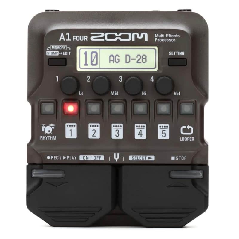 Zoom A1 Four - Acoustic Instrument Multi-Effect Processor image 1