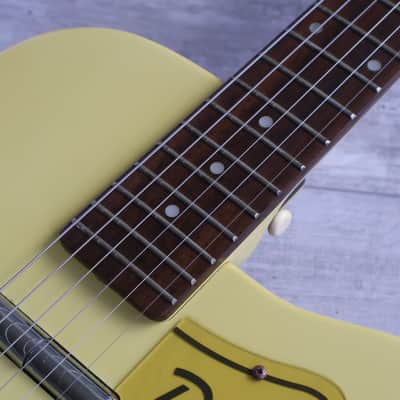 1990's Danelectro Korea '56 U2 Electric Guitar (Cream) image 6