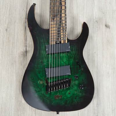 Legator Ninja N8FX 8-String Multi-Scale Guitar, Fishman Fluence Pickups, Nexus image 2