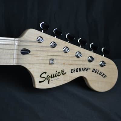 Squier Paranormal Esquire Deluxe - Metallic Black image 7
