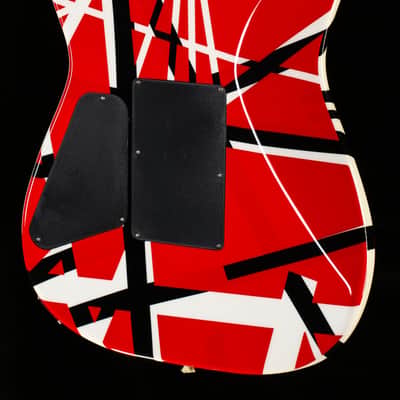 EVH Striped Series Red with Black Stripes (030) image 2