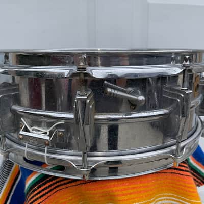 1965 Ludwig LM400 Supraphonic 5x14" 10-Lug Aluminum Snare Drum Chrome-Plated image 10
