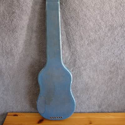 Magnatone Varsity 1950's MOT Blue Amp & Magnatone Lap Steel image 10