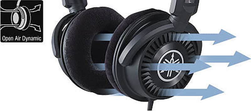 Yamaha HPH-150B Open-Air Neutral Palette Headphones image 1