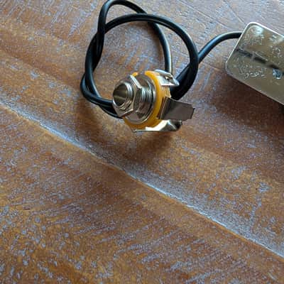 Artec MHFA95-CR Side Mounting Mini Humbucker Neck Pickup For Johnny Smith Guitar 7.26K Chrome image 4