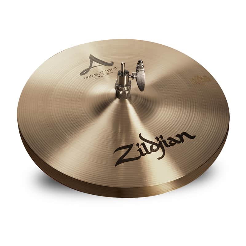 Zildjian 12-Inch A New Beat Hi Hat Cymbals image 1