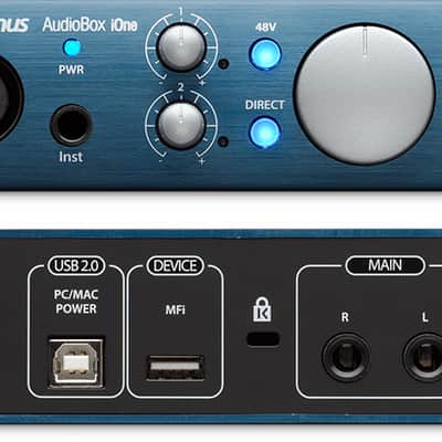 PreSonus Audiobox iOne 2x2 Audio Interface for MAC and PC (Promotion until August 31) image 1