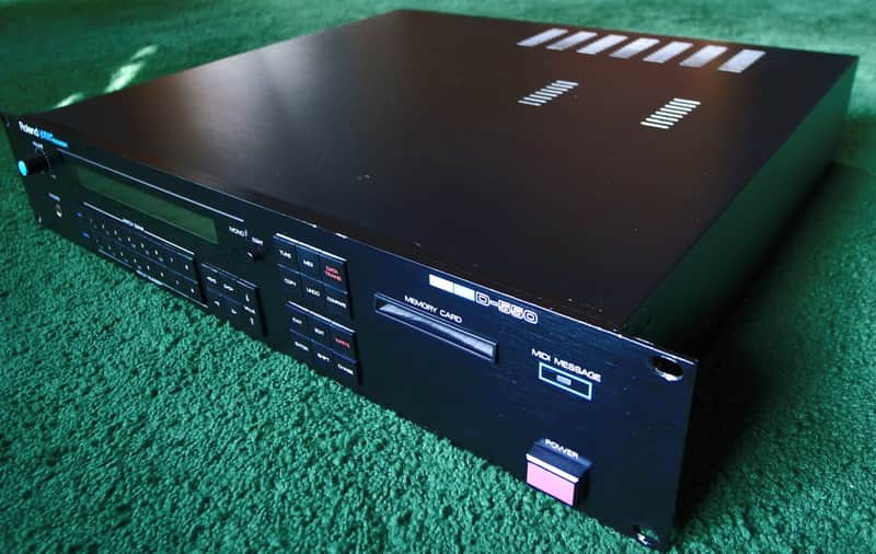 Roland D-550 Digital Piano Sound Module 1987 - Black image 1