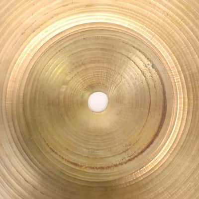 *Zildjian 15" 954g Hi-Hat Cymbal Thin Avedis USA Vintage 50s B20 Bronze Crash A* image 5